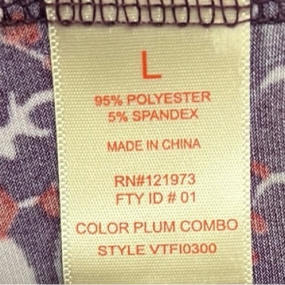 VIVIENNE TAM Dress, Plum Combo Color, Size Large - Picture 6 of 7